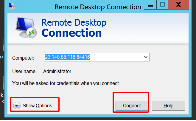 sử dụng dữ liệu từ máy tính thật khi dùng VPS