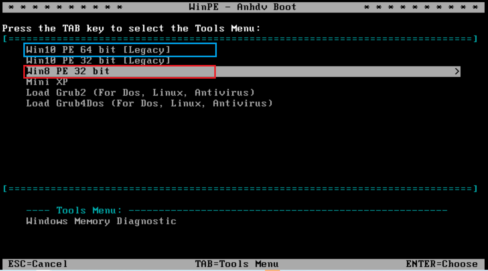 Hướng dẫn cách reset mật khẩu VPS Windows - Vào BOOT