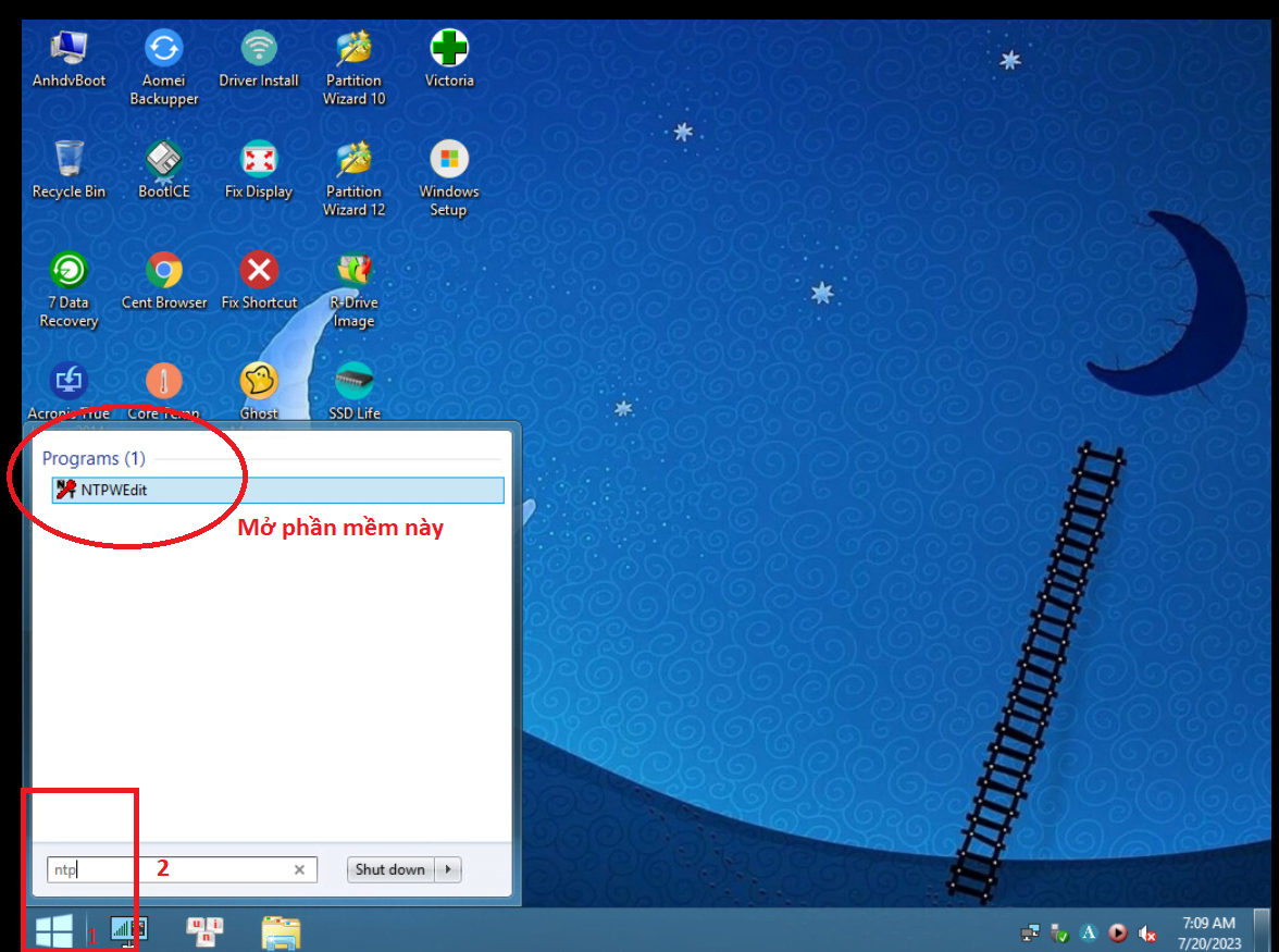 Hướng dẫn cách reset mật khẩu VPS Windows