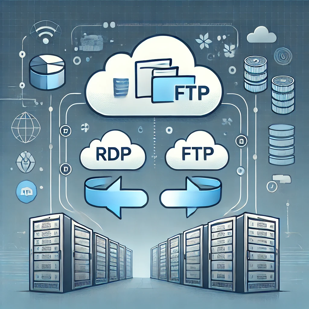 Cách chuyển dữ liệu giữa 2 VPS Windows Cách chuyển dữ liệu giữa 2 VPS Windows